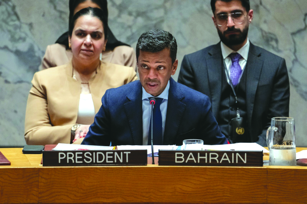 Bahrain welcomes European solidarity
